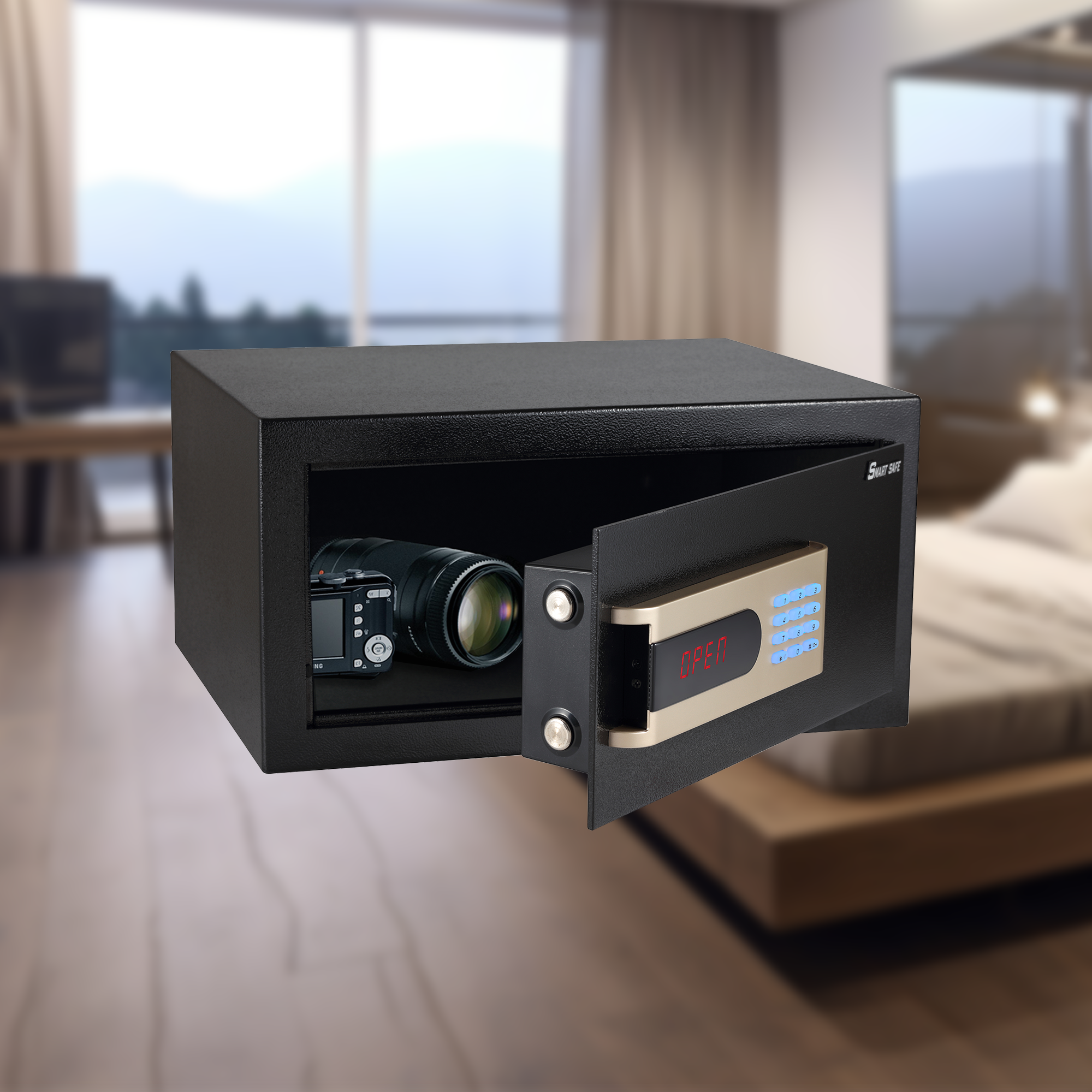 Be-Tech Hotel Room Safes For 5-star Luxury Hotel Rixos Borovoe