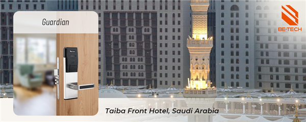 Electronic Hotel Card Lock at Taiba Front Hotel